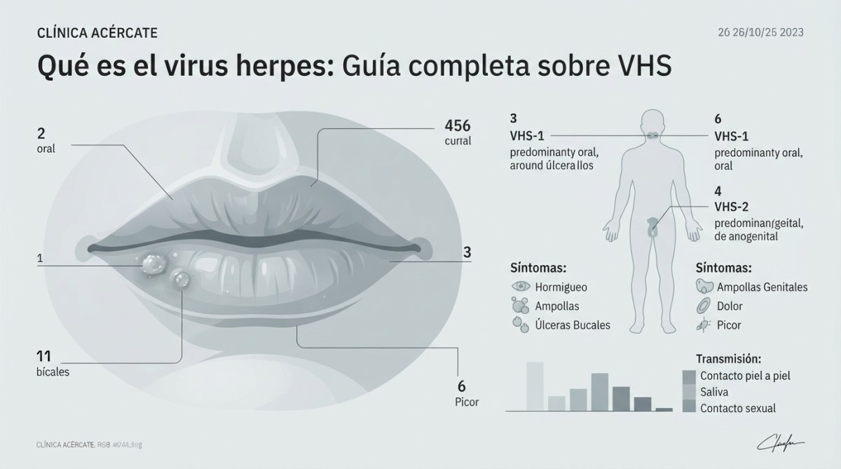Qué es el virus herpes: Guía completa sobre VHS
